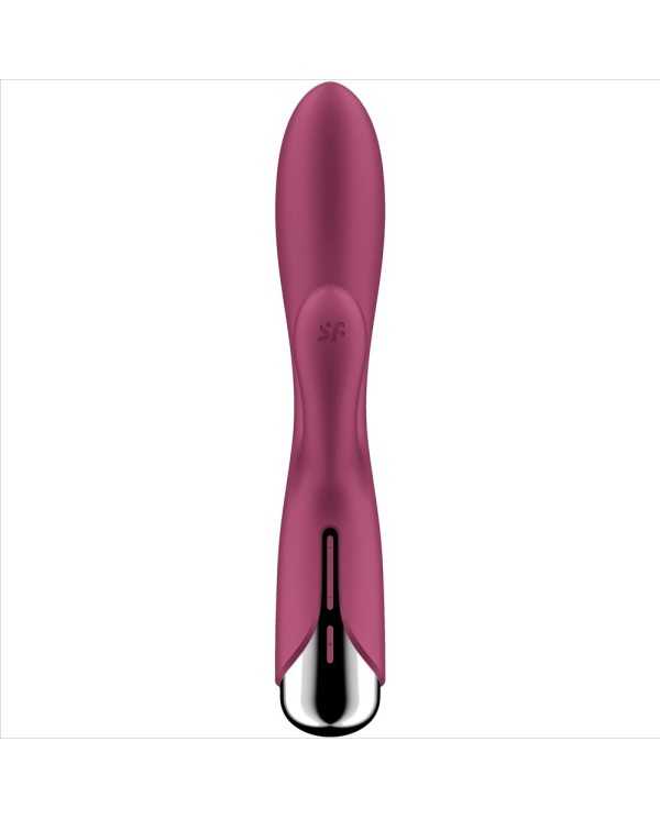 SATISFYER - SPINNING RABBIT 1 CLITORIS ET STIMULATION DU POINT G ROUGE