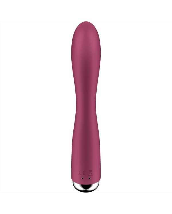 SATISFYER - SPINNING RABBIT 1 CLITORIS ET STIMULATION DU POINT G ROUGE