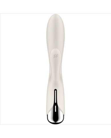 SATISFYER - SPINNING RABBIT 1 CLITORIS ET STIMULATION DU POINT G BEIGE