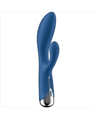 SATISFYER - SPINNING RABBIT 1 CLITORIS ET STIMULATION DU POINT G BLEU