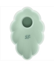 SATISFYER - VIBRATEUR CLOUD DANCER VERT AIR PULSE