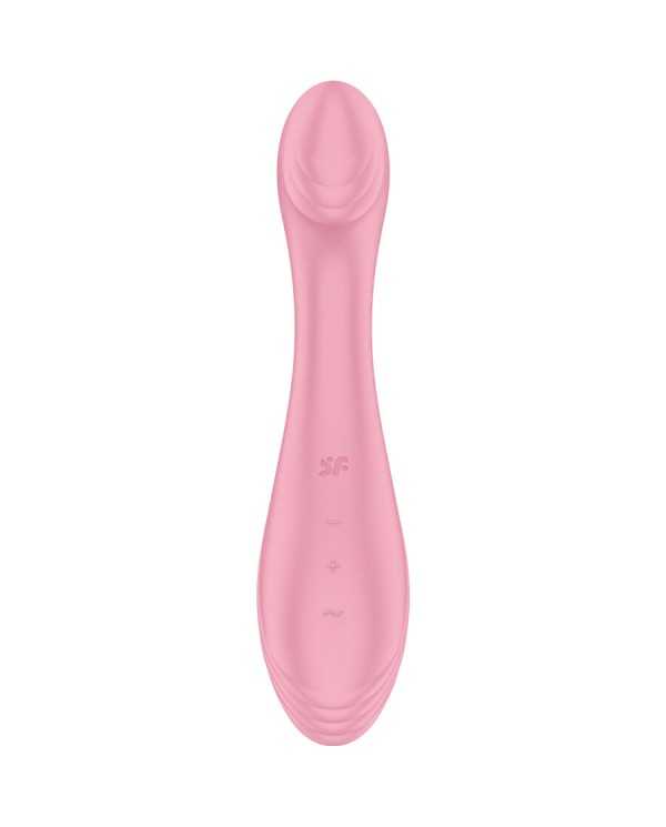 SATISFYER - STIMULATEUR VIBRATEUR G-FORCE G-SPOT ROSE