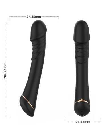 ARMONY - GODE VIBRATEUR SILICONE NOIR