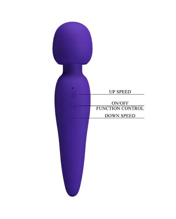 PRETTY LOVE - MASSEUR MEREDITH 12 MODES DE VIBRATION VIOLET