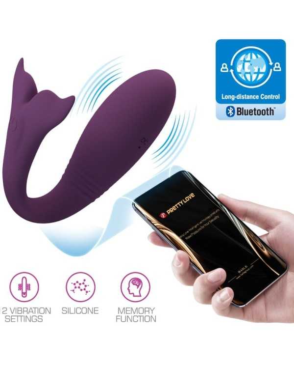 PRETTY LOVE - TÉLÉCOMMANDE JAYLEEN VIBRATOR APP VIOLET