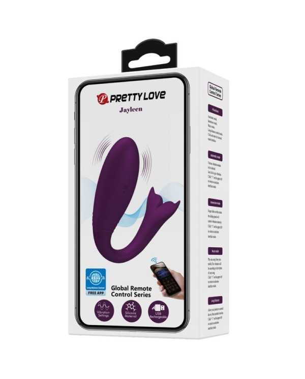 PRETTY LOVE - TÉLÉCOMMANDE JAYLEEN VIBRATOR APP VIOLET