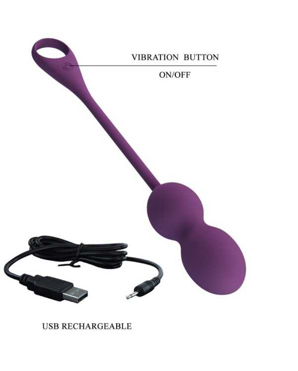 PRETTY LOVE - ELVIRA KEGEL BALLS APP TÉLÉCOMMANDE VIOLET