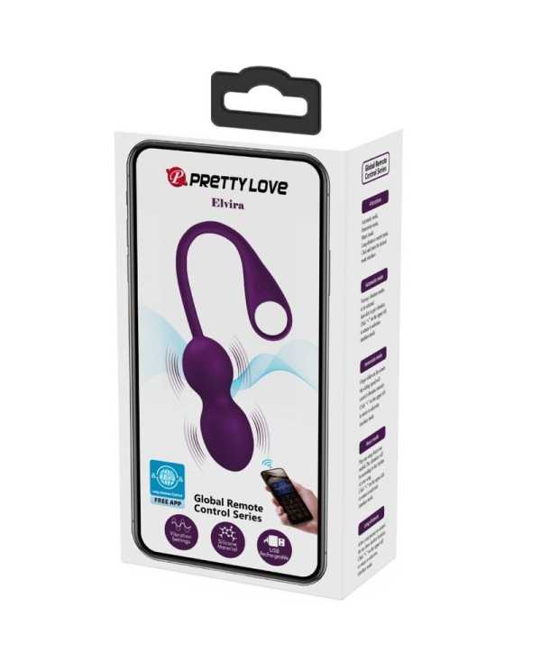 PRETTY LOVE - ELVIRA KEGEL BALLS APP TÉLÉCOMMANDE VIOLET