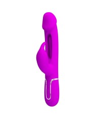 PRETTY LOVE - VIBRATEUR DEJON RABBIT 3 EN 1 MULTIFONCTION VERT AQUA