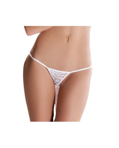 PASSION - EROTIC LINE STRING BLANC MT019