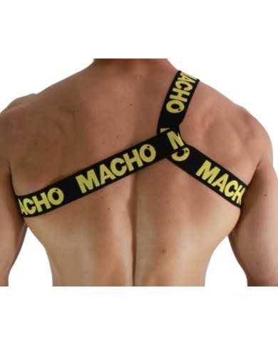 MACHO - HARNAIS ROMAIN JAUNE S/M