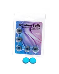 TALOKA - 5 BOULES BRÉSILIENNES GEL EXCITANT EFFET FROID