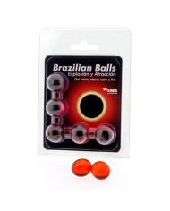 TALOKA - 5 BOULES BRÉSILIENNES GEL EXCITANT EFFET CHAUD & FROID