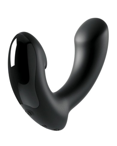 SIR RICHARDS - MASSEUR DE PROSTATE POINT P EN SILICONE NOIR